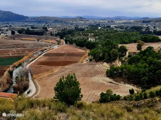 Casa Campo Rústico en España, Murcia, Calasparra  - casa vacacional Calasparra desde el mirador