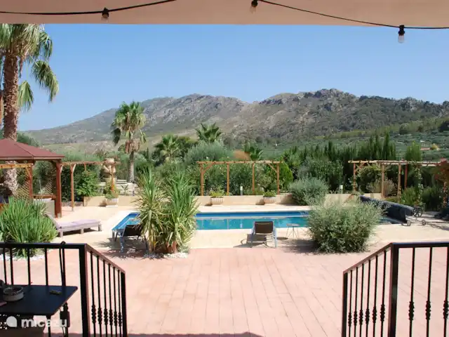 Casa Campo Rústico en España, Murcia, Calasparra  - casa vacacional Vista desde la terraza