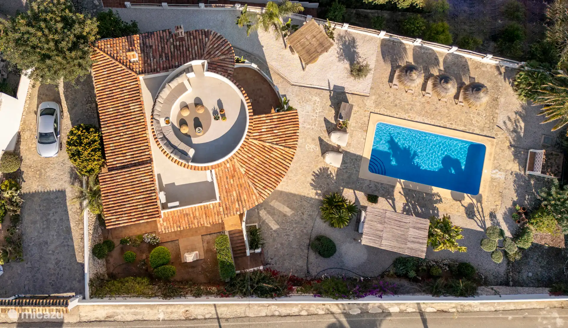 Dachterrasse mit 360-Grad-Blick