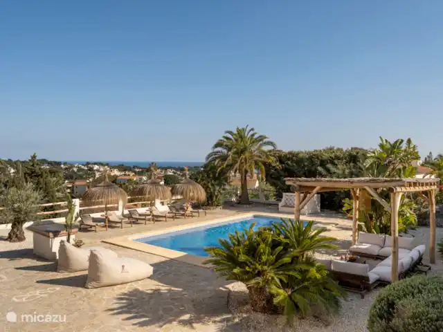 Casa Nassau Moraira / Benissa | Espagne, Costa Blanca, Benissa - villa Jardin avec vue sur la mer