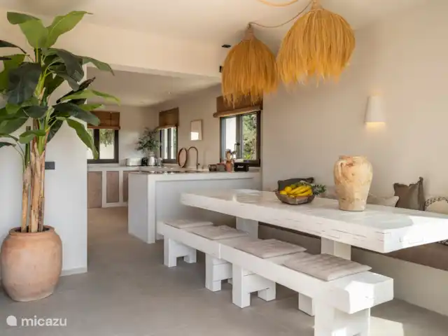 Casa Nassau Moraira / Benissa | Espagne, Costa Blanca, Benissa - villa Salle à manger et cuisine ouverte