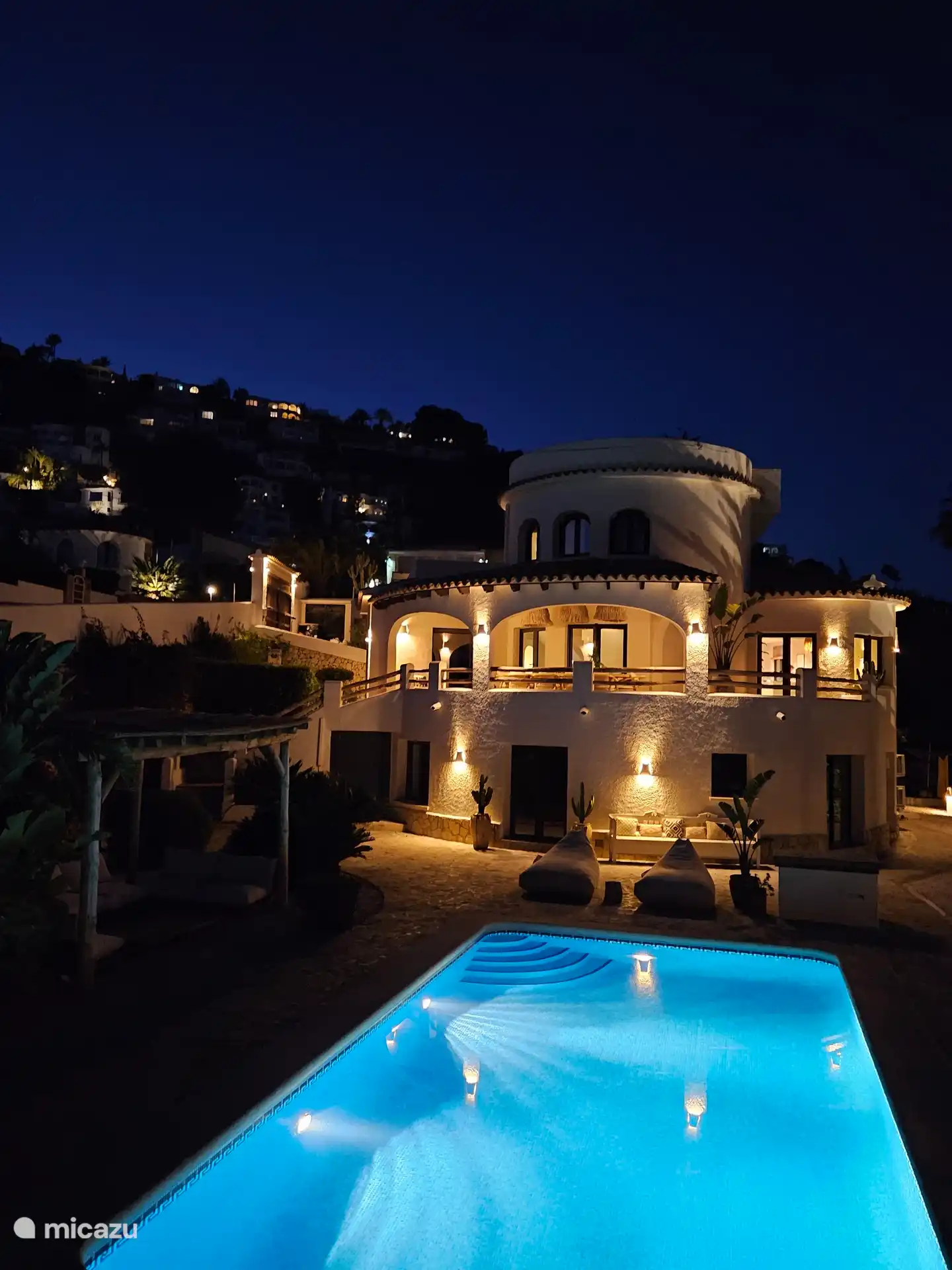 Casa Nassa bei Nacht