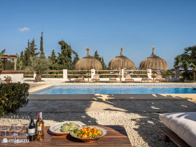 Casa Nassau Moraira / Benissa | Espagne, Costa Blanca, Benissa - villa Vue sur la piscine depuis le coin salon