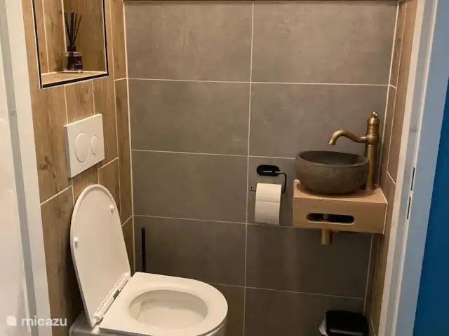 Lieu idyllique | Pays-Bas, Drenthe, Diever - maison de vacances Toilettes au rez-de-chaussée