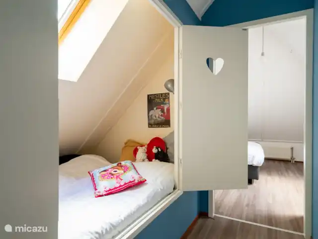 Lieu idyllique | Pays-Bas, Drenthe, Diever - maison de vacances Lit box avec 2x lits simples (2 enfants ou 1 adulte)