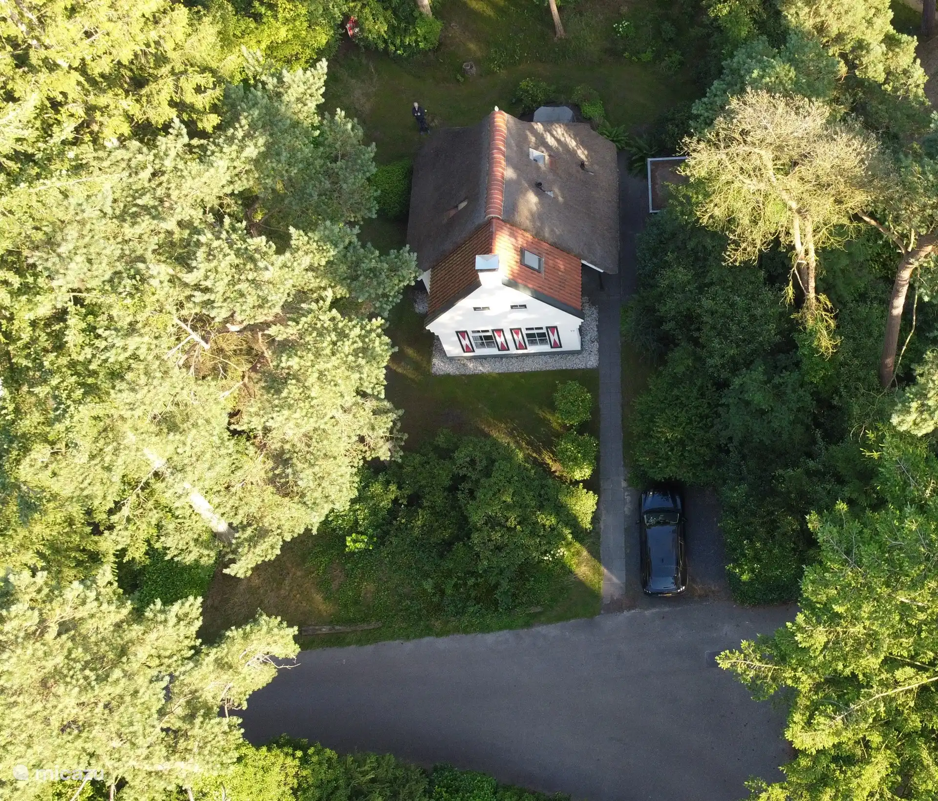 Draufsicht auf das Grundstück