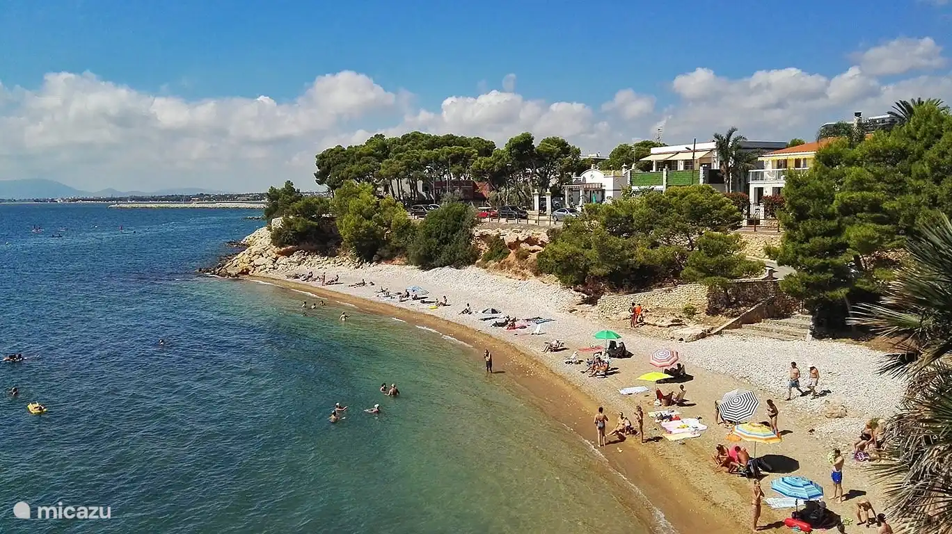 Playa Capellans near the center of the village.