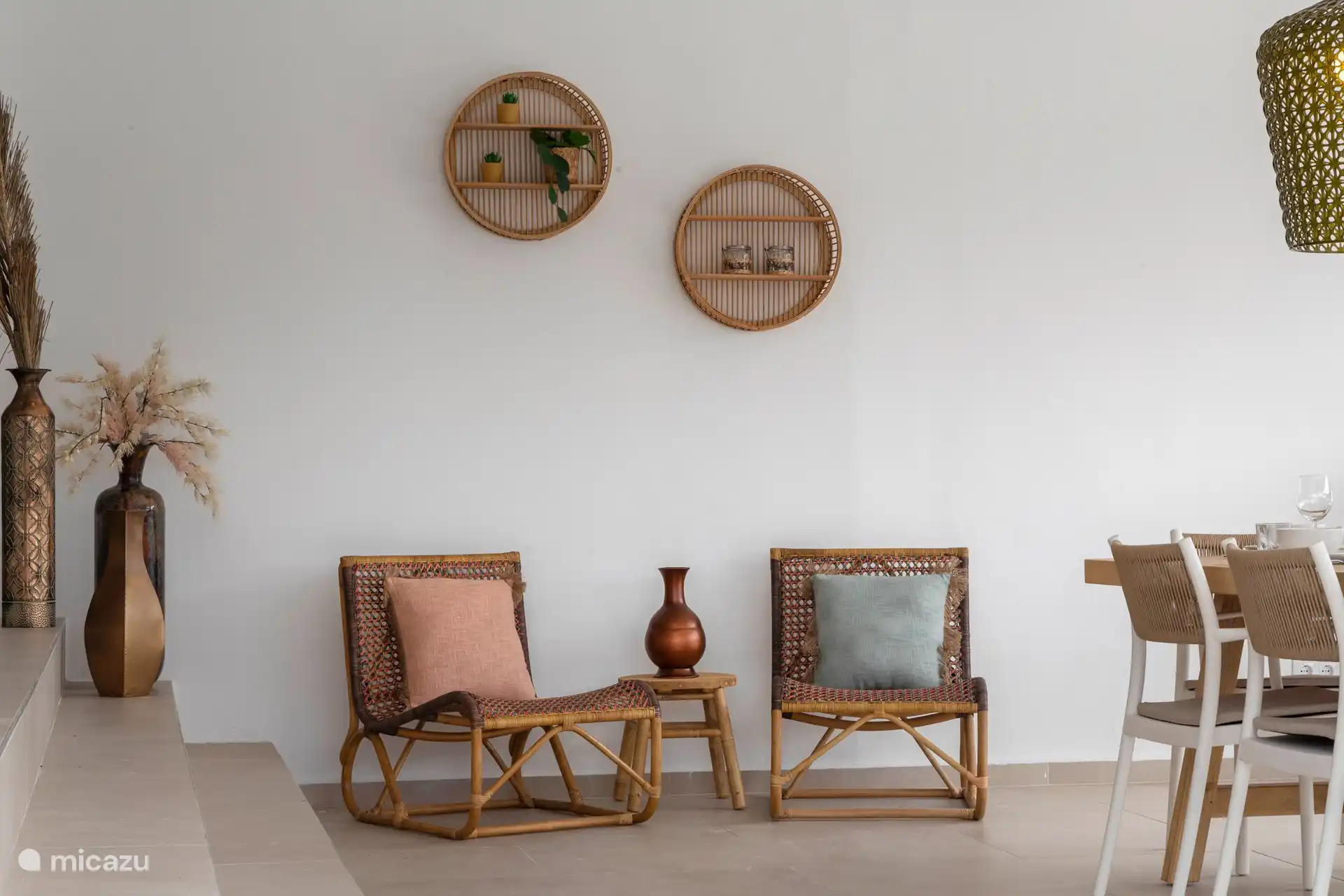 Relax zitje in de porche