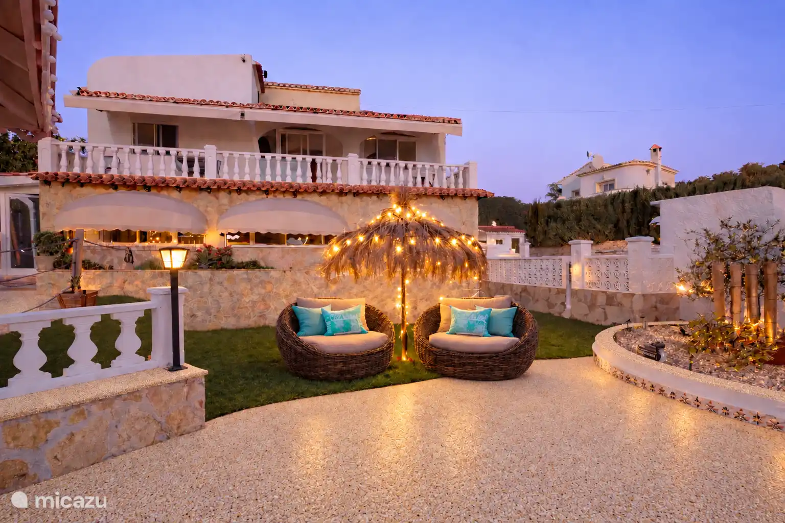 Voorkant villa 