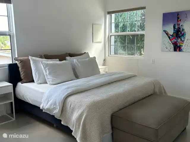 Séjour à Dushi | Curaçao, Curaçao-Centre, Willemstad - villa Chambre des maîtres avec salle de bain