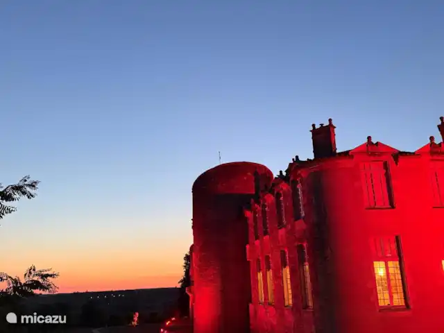 Le Nourrissat  | France, Lot-et-Garonne, Savignac-de-Duras - maison de vacances Château de Duras. Pour les enfants, souvent un spectacle avec des chevaliers et des jeux de lumière