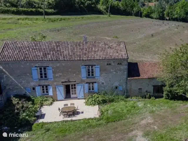 Le Nourrissat  | France, Lot-et-Garonne, Savignac-de-Duras - maison de vacances Image drone du Nourrissat