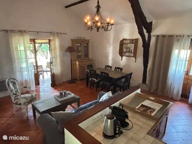 Clot des Tilleuls en Francia, Lot y Garona, Masquières - casa rural / cabaña Atractiva sala de estar la Bergerie