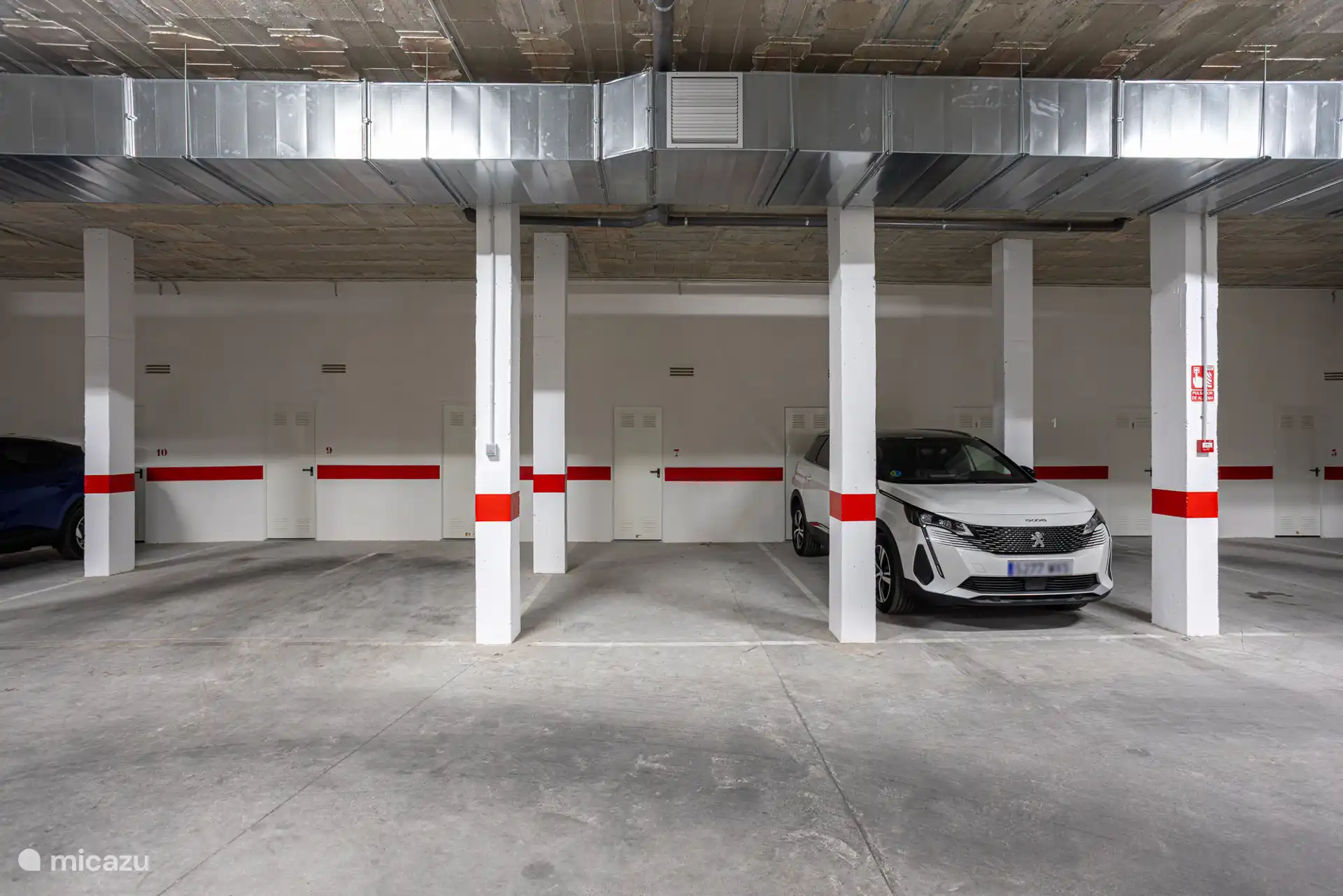Garage souterrain avec place de parking fixe allouée