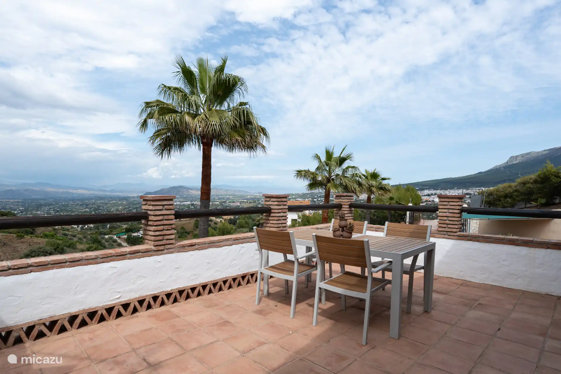 Terraza en la primera planta