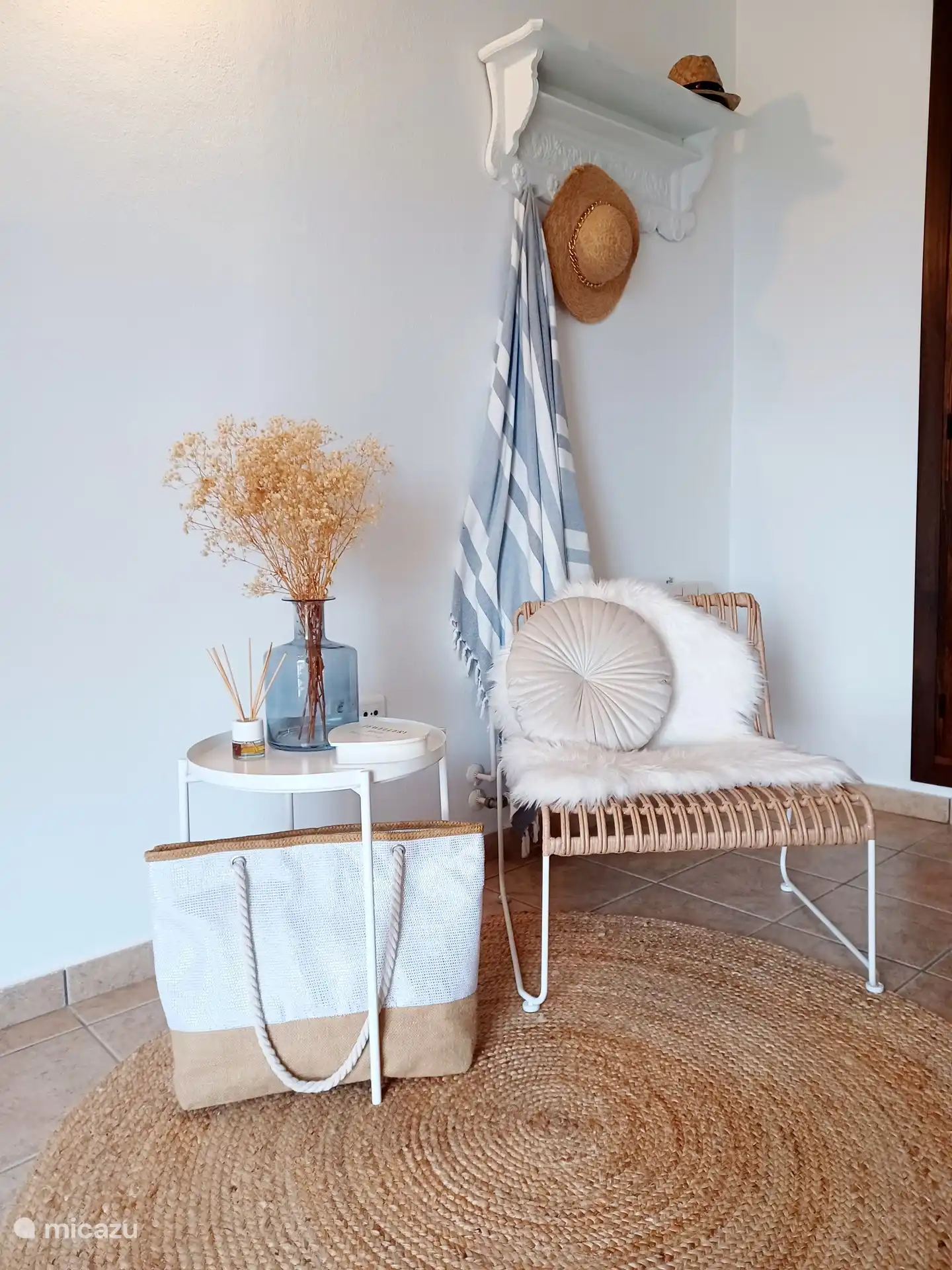 Sitzecke, Schlafzimmer im Erdgeschoss