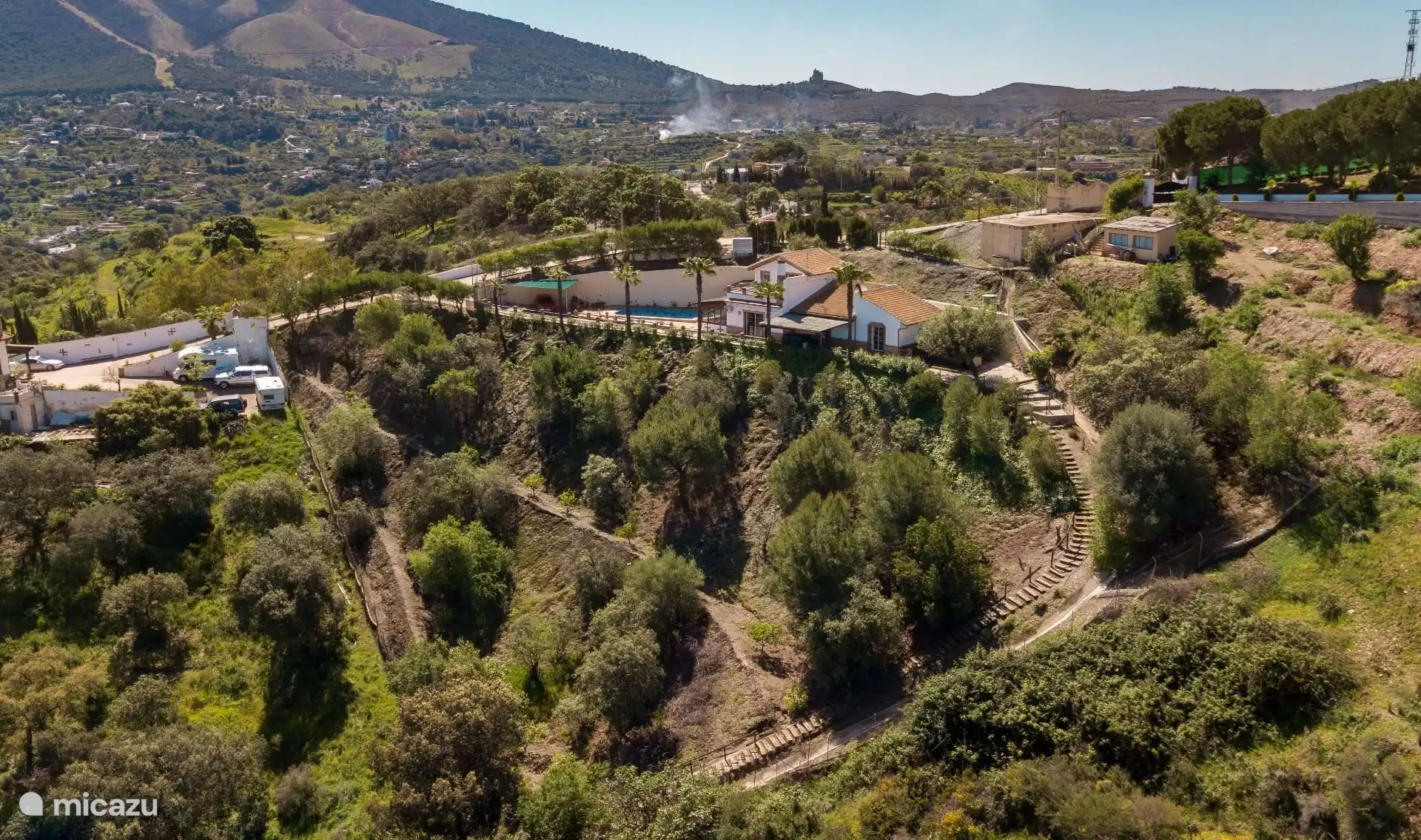 Casa Brianto aus der Luft