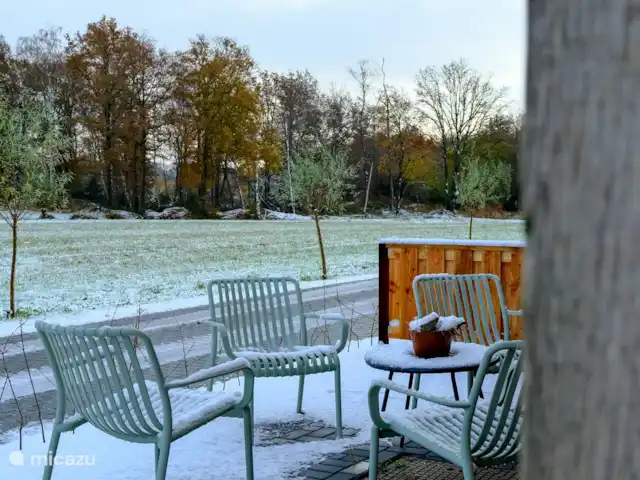 Boldiek - Landelijk huren in Nederland, Gelderland, Halle - appartement Uitzicht terras.