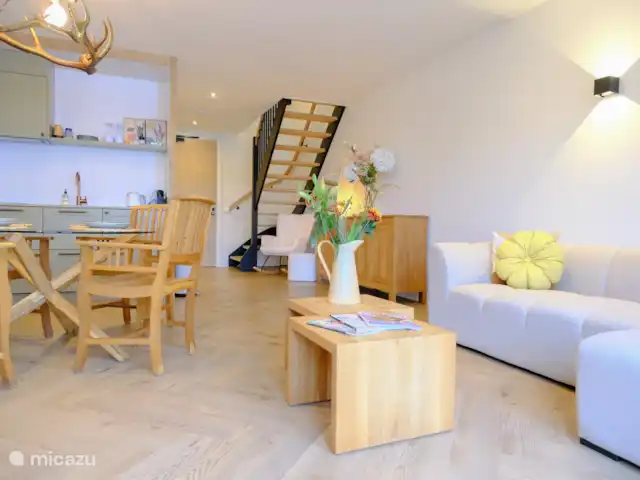 Boldiek - Landelijk huren in Nederland, Gelderland, Halle - appartement Zitkamer met keuken.
