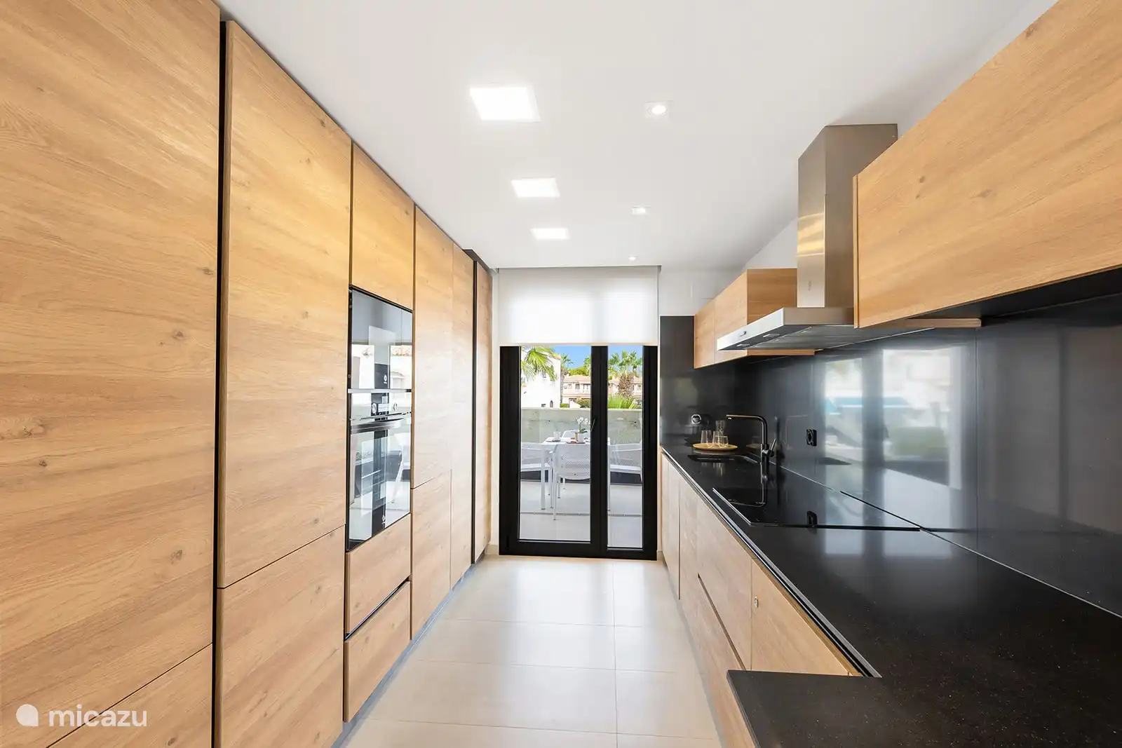 Zugang zur zweiten Terrasse