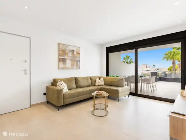 Casa Vayamuna | Espagne, Costa Blanca, Orihuela Costa - appartement Salon spacieux avec accès direct à la terrasse