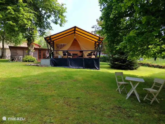 glamping / safaritent / yurt huren in Frankrijk, Charente, Rousinnes – safaritent Montizon