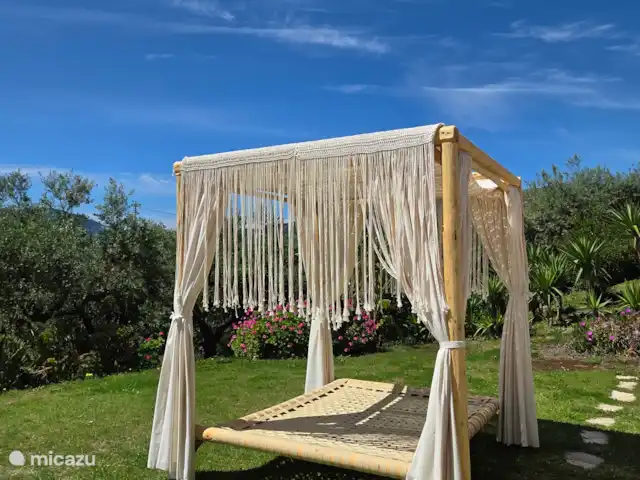 Villa Símera | Grèce, Zakynthos, Lythakia - villa Magnifique lit lounge Zakynthos