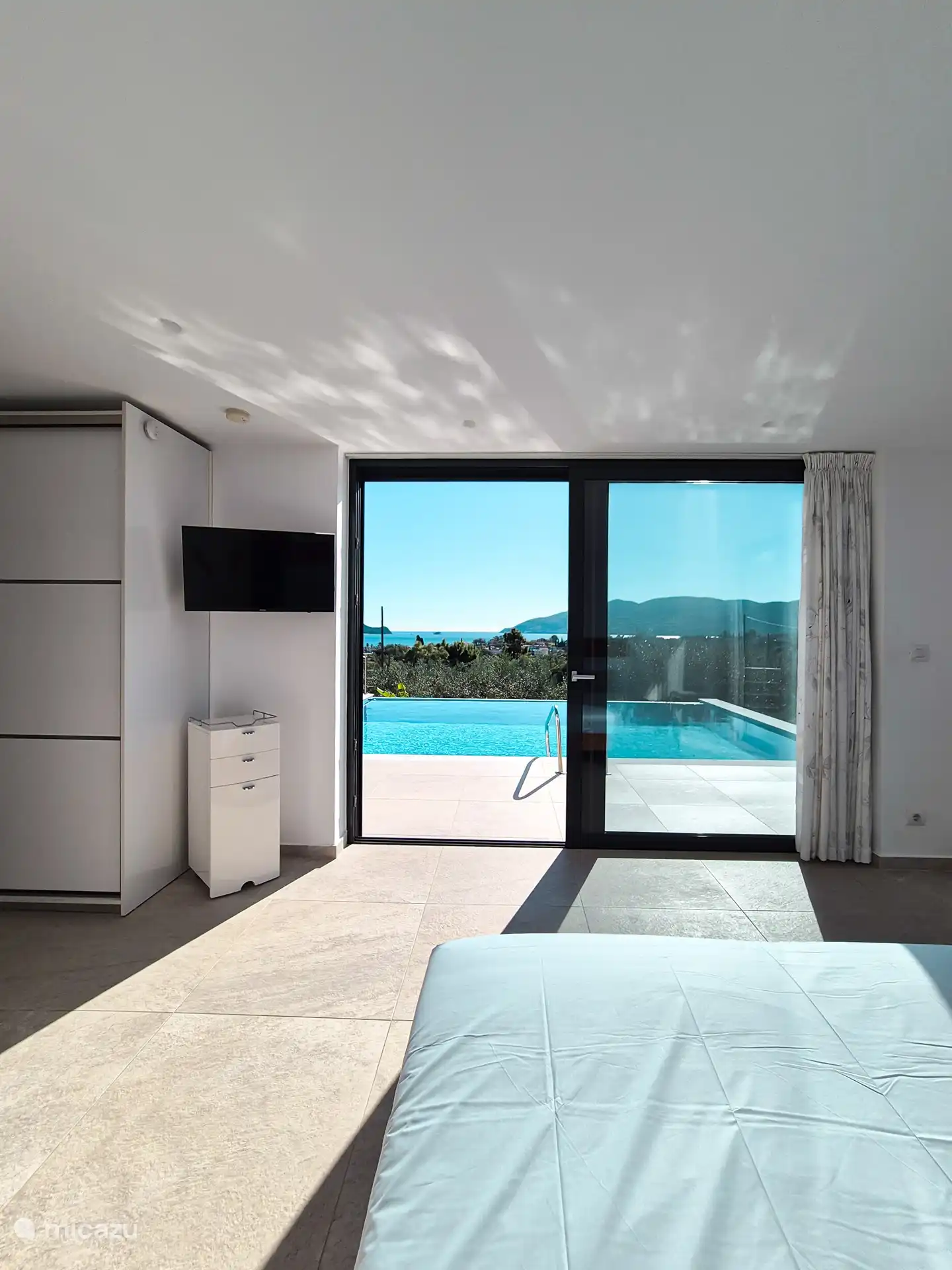 View from the master bedroom. 