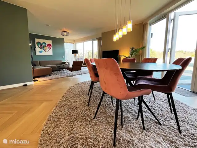 Crécerelle | Pays-Bas, Overijssel, Sibculo - maison de vacances Grande table à manger ovale avec 6 chaises