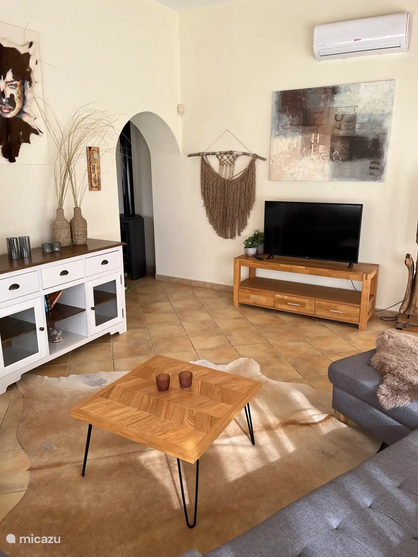 Wohnzimmer im Obergeschoss 