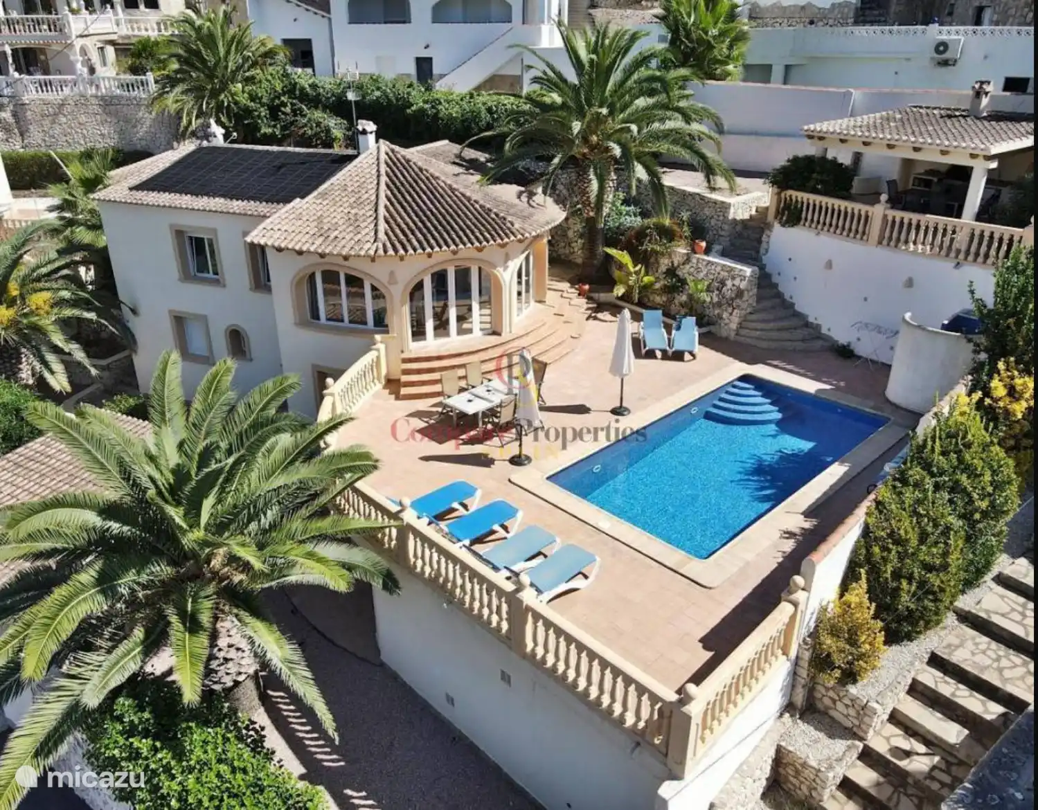 Villa Karina in Spanien, Costa Blanca, Benissa - villa