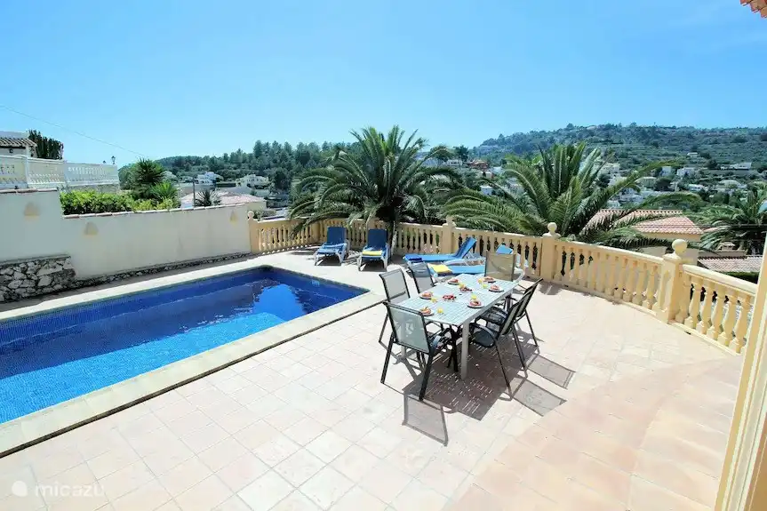 Vom Pool aus eine tolle Aussicht