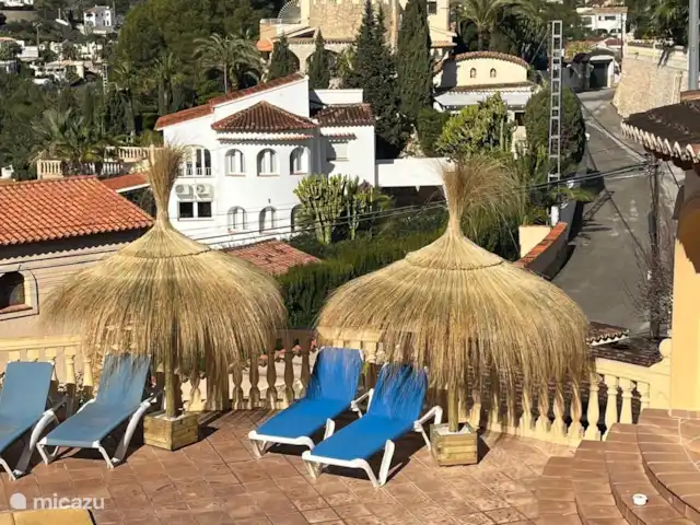 Villa Karina huren in Spanje, Costa Blanca, Benissa - villa uitzicht vanaf overdekte boventerras