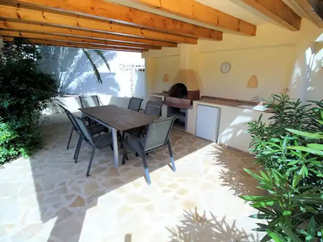 Villa Karina huren in Spanje, Costa Blanca, Benissa - villa Overdekt terras hooggelegen met barbeque op kolen buiten keuken