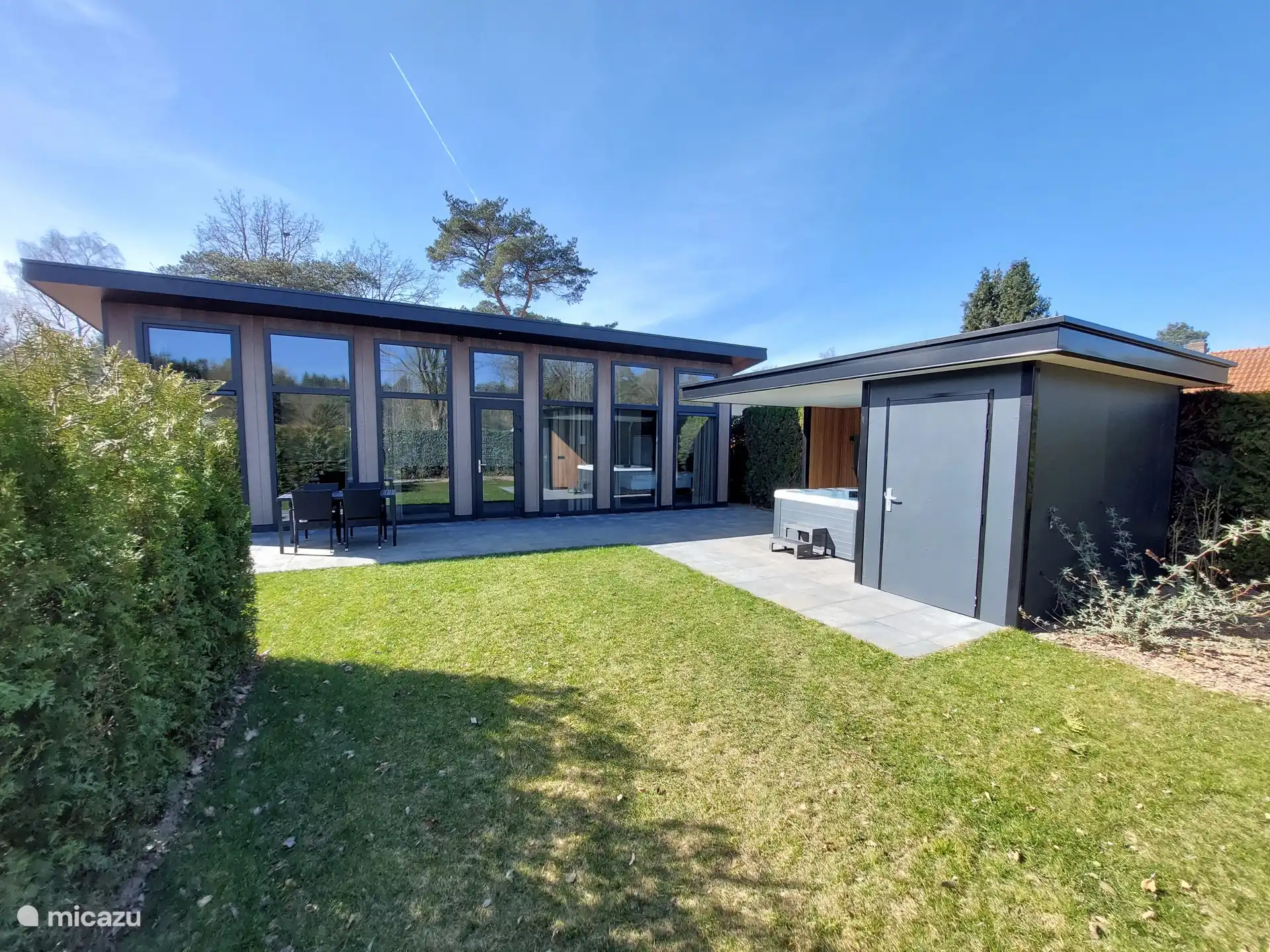 Blick auf den Garten