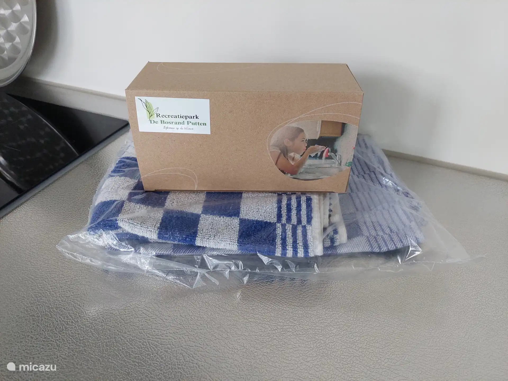 Schoonmaakset bij aankomst