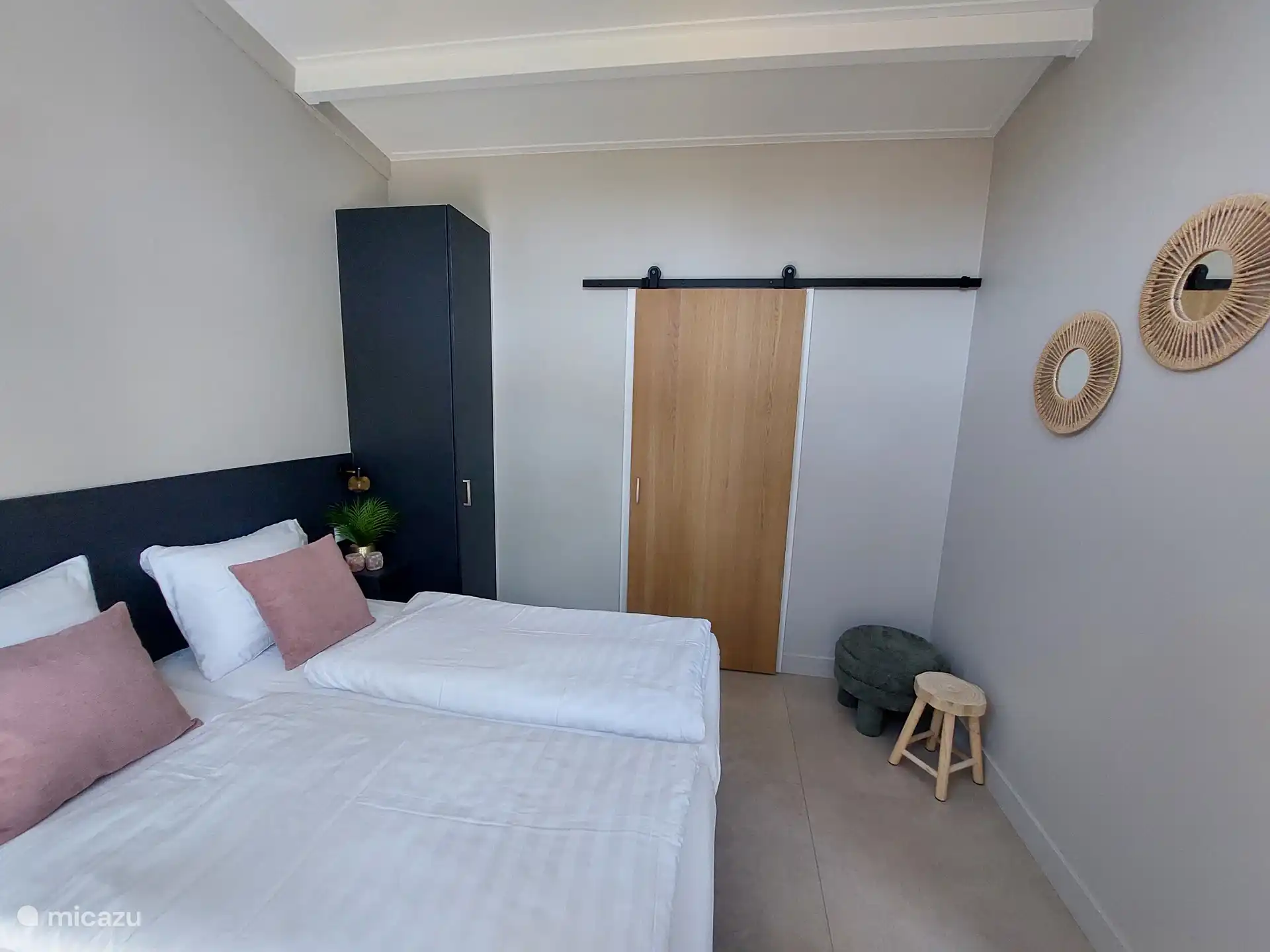 Slaapkamer met boxsprings