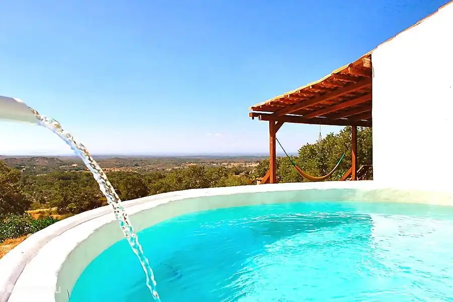 villa, Marvão, Portalegre, Portugal - Deluxe Eco-Villa mit privatem Pool 