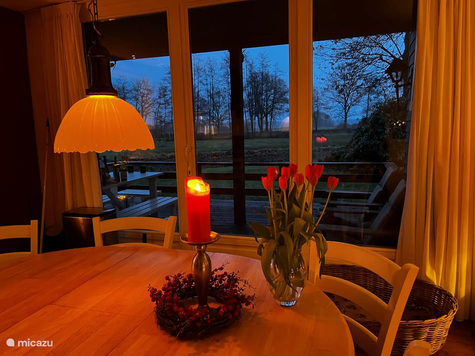 Stimmungsvolle Beleuchtung im Haus