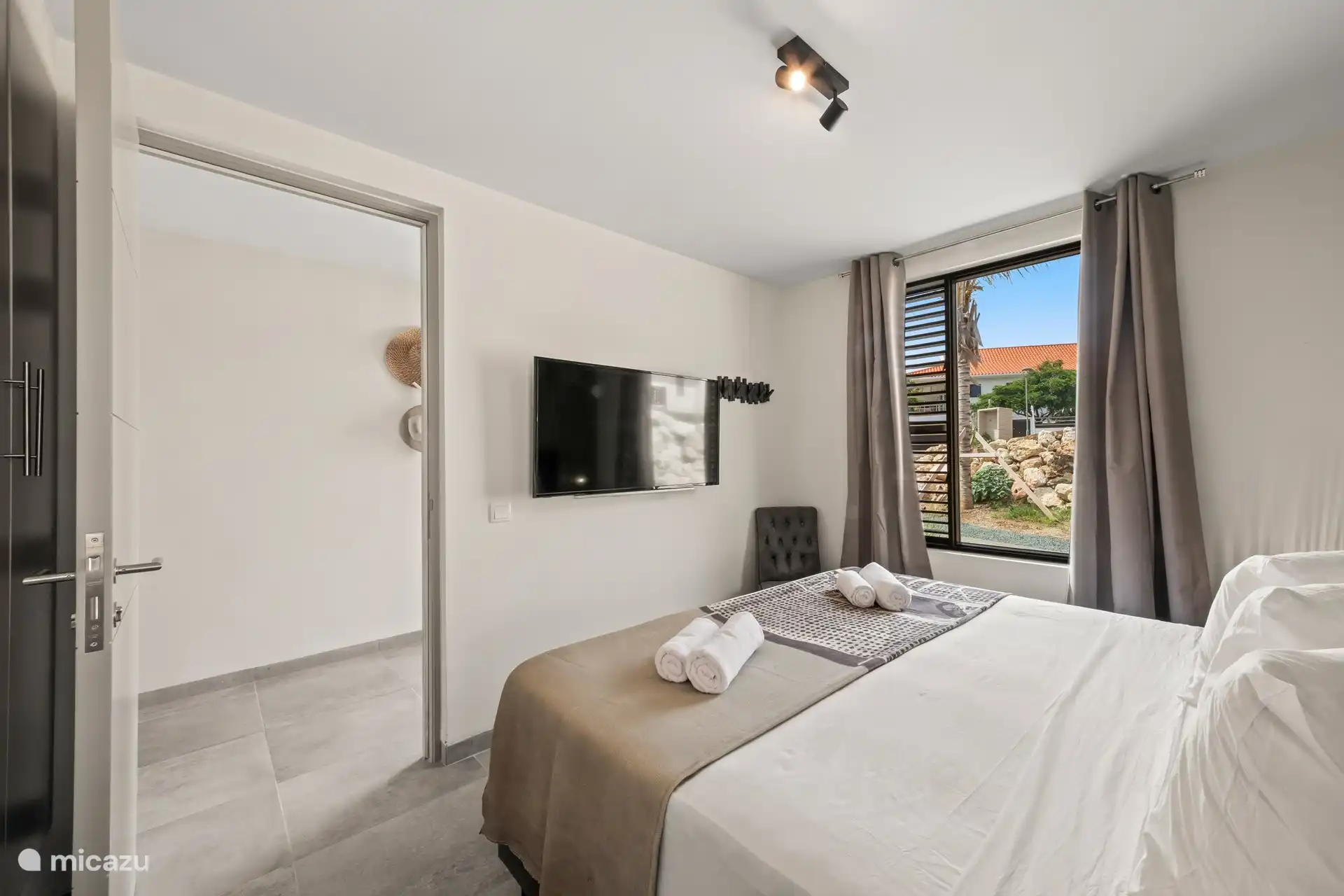 Hauptschlafzimmer, TV im Schlafzimmer