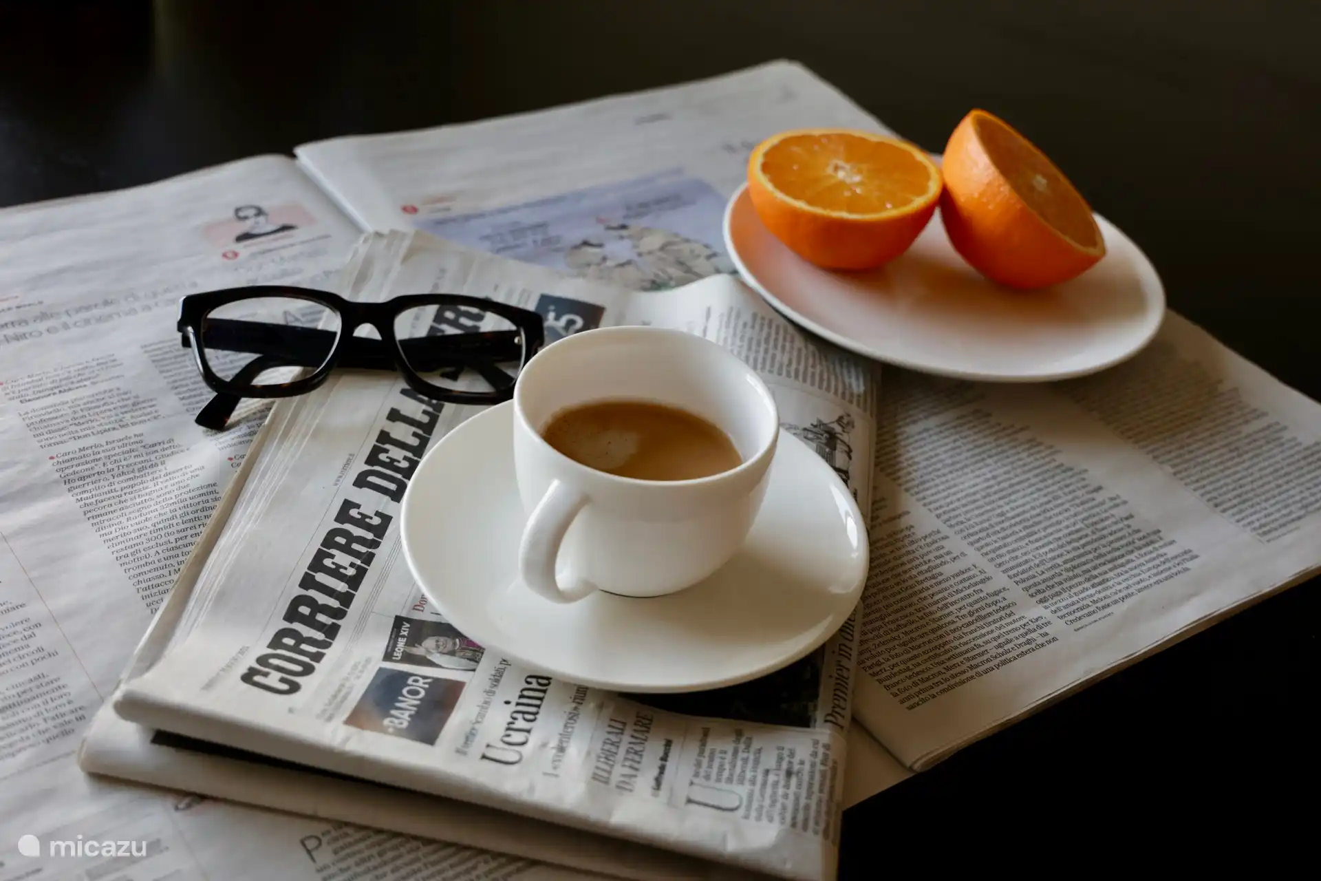 Desayuno en la cocina