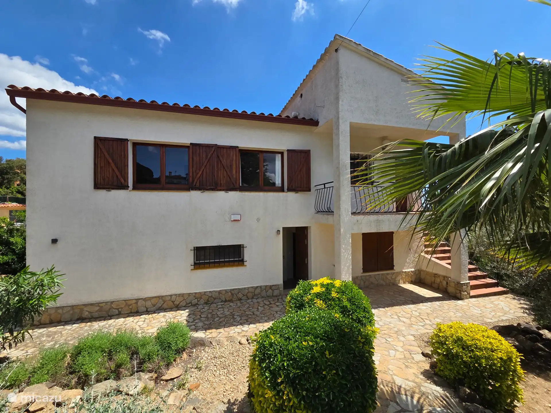 Façade de la villa Ensueño