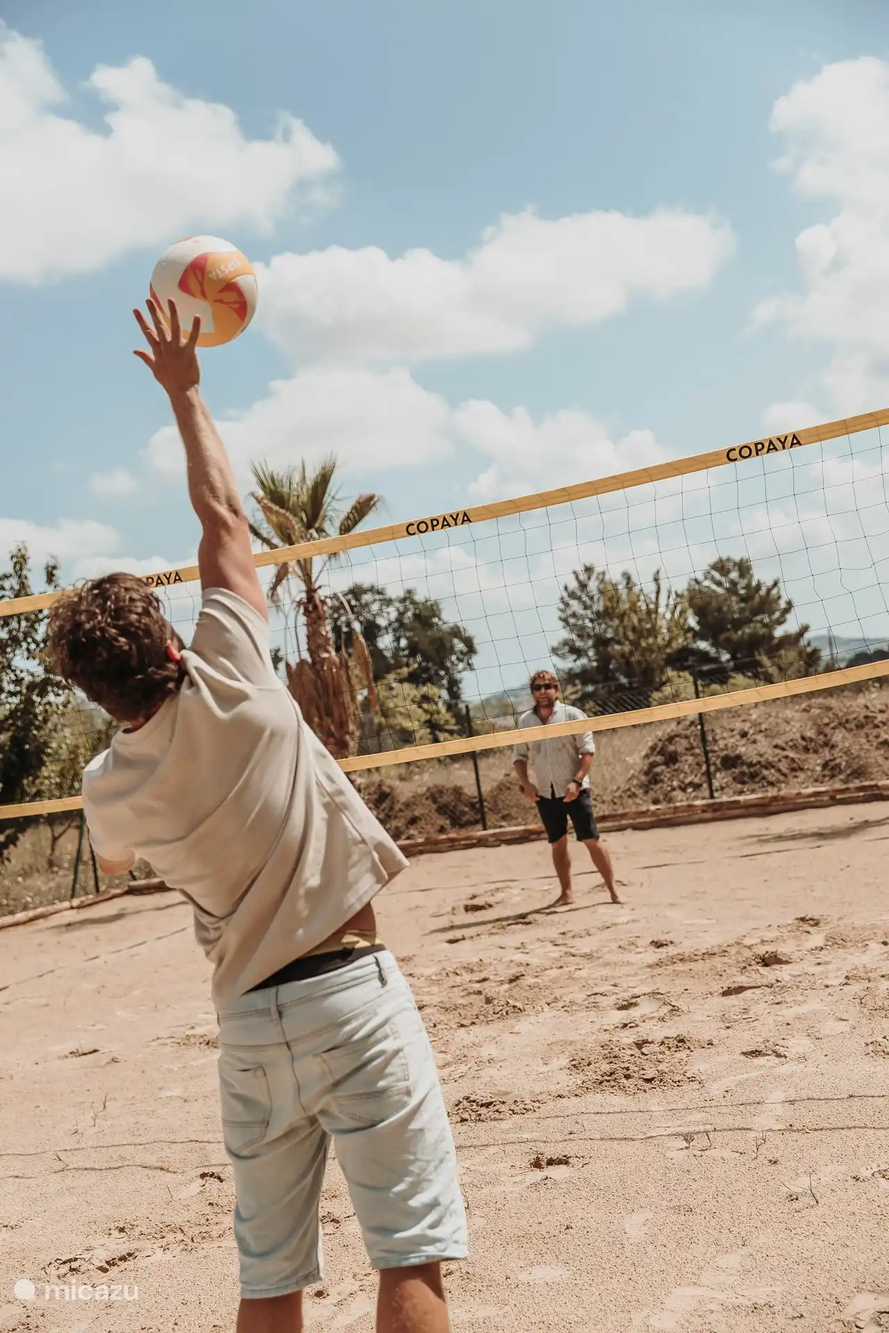 Campo de voleibol de playa