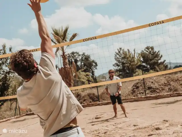 Maniero Montecassiano en Italia, Marche, Macerata - villa Campo de voleibol de playa