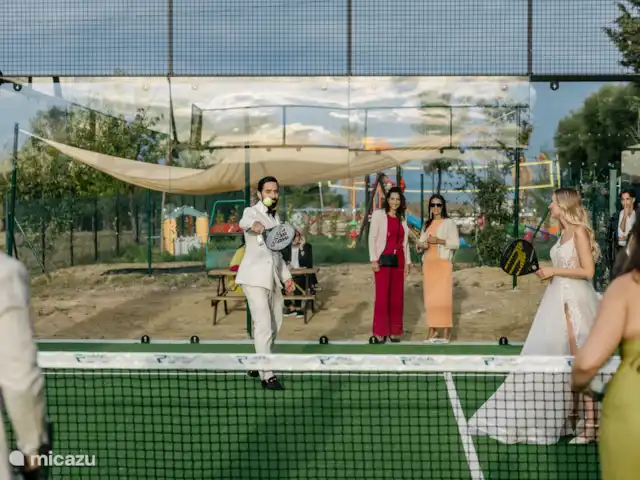 Maniero Montecassiano en Italia, Marche, Macerata - villa Pista de pádel