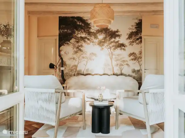 Maniero Montecassiano en Italia, Marche, Macerata - villa Segunda sala de estar