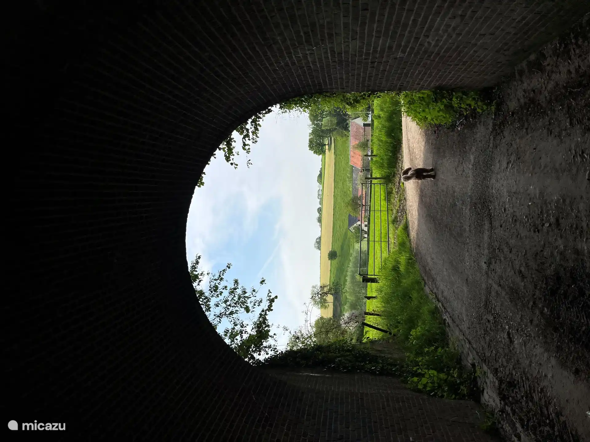 One of the tunnels under the Miljoenenlijn.
