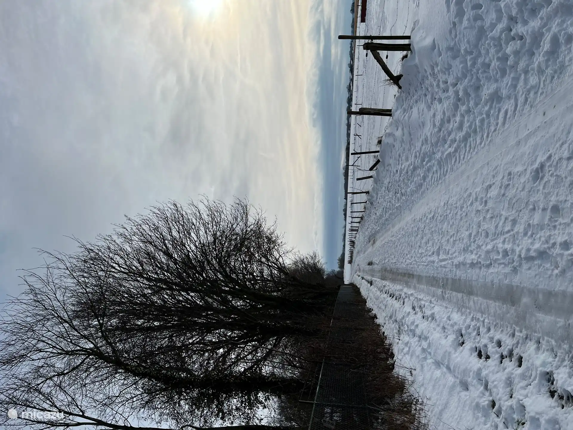 Even in winter you can enjoy the area.