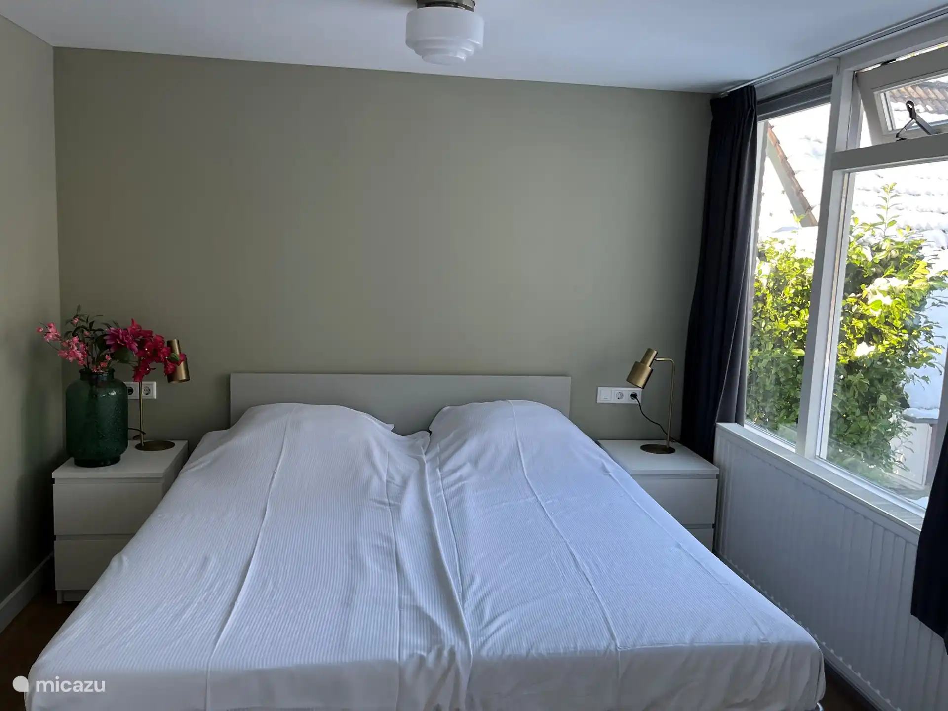 Bedroom on the ground floor.
