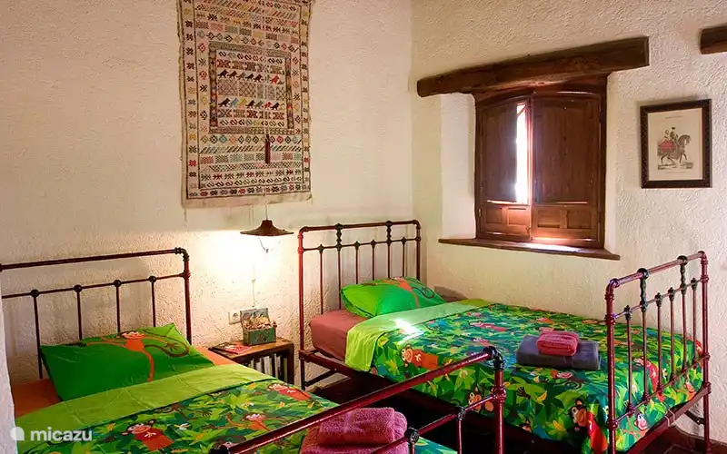 Kamer met eenpersoonsbedden